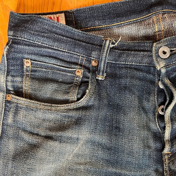 Oni 602-Kiraku Japanese Denim - Picture 6 of 7